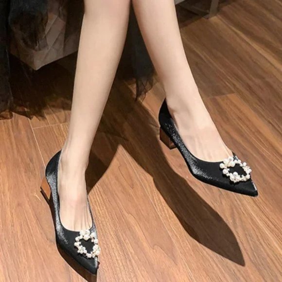 Wedding shoes are not tired of high heels single shoes - Picture 4 of 5